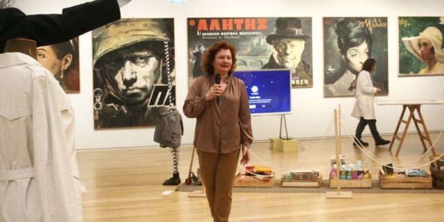 Αποχαιρετισμός έργου Βλάσση Κανιάρη ΠΙνακοθήκη