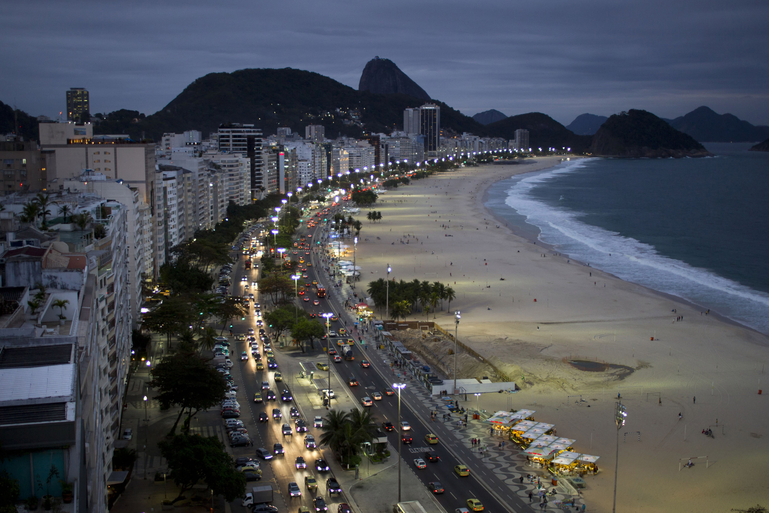 Copacabana beach