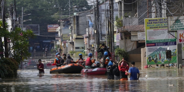 Πλημμύρες στην Ινδονησία (φωτογραφία αρχείου)