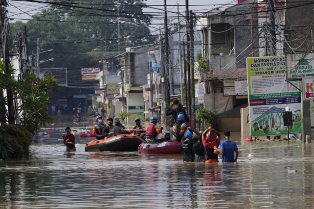 Πλημμύρες στην Ινδονησία (φωτογραφία αρχείου)