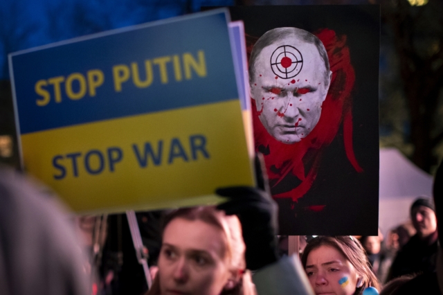 Διαδήλωση κατά του Πούτιν