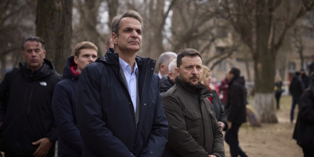 Κυριάκος Μητσοτάκης Βολοντίμιρ Ζελένσκι