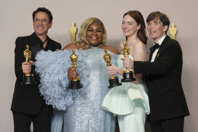 Robert Downey Jr, Da'Vine Joy Randolph, Emma Stone, Cillian Murphy