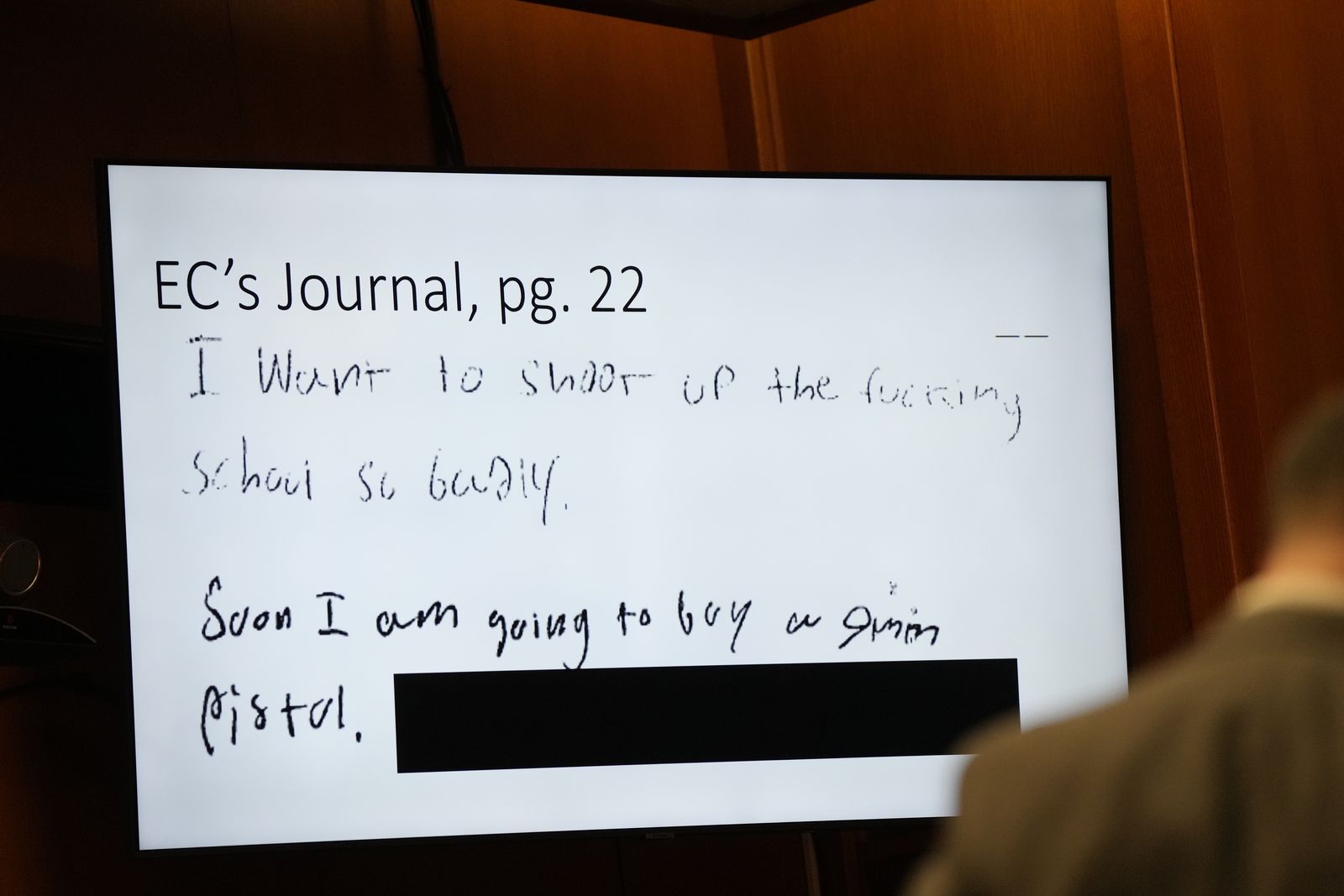 Καταχώρηση στο ημερολόγιο του Ίθαν Κράμπλεϊ