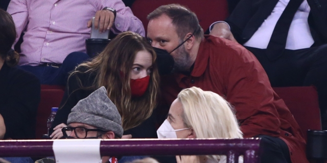 Η Έμα Στόουν και ο Γιώργος Λάνθιμος στο ΣΕΦ