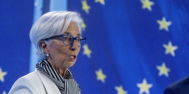 Η πρόεδρος της Ευρωπαϊκής Κεντρικής Τράπεζας , Κριστίν Λαγκάρντ