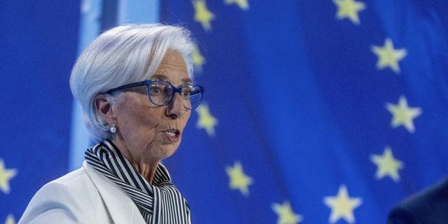 Η πρόεδρος της Ευρωπαϊκής Κεντρικής Τράπεζας , Κριστίν Λαγκάρντ