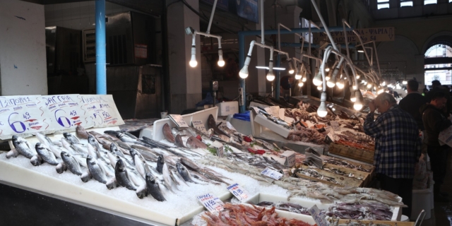 Στιγμιότυπο από την Βαρβάκειο Αγορά