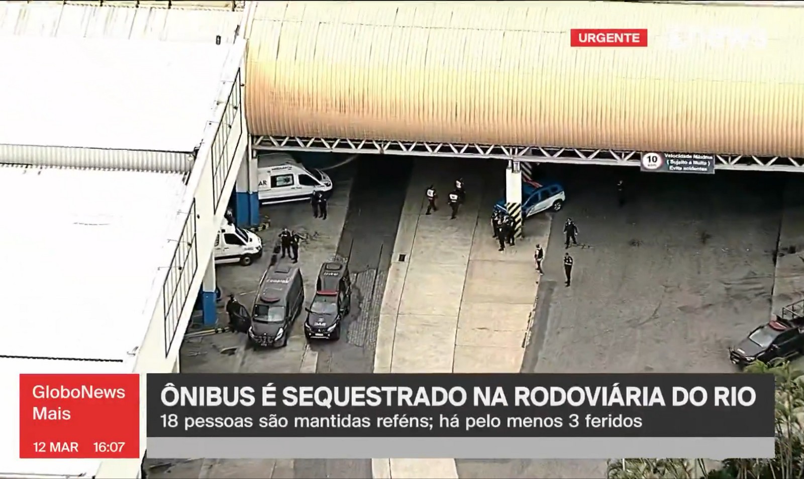 Βραζιλία: Ένοπλος εισέβαλε σε λεωφορείο και κρατούσε ομήρους – Δύο τραυματίες