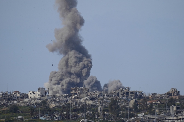 Η βομβαρδισμένη Γάζα