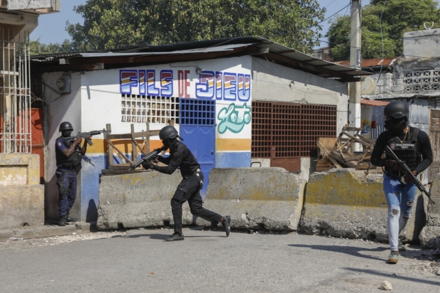 Δυνάμεις της Αστυνομίας στην πρωτεύουσα της Αϊτής