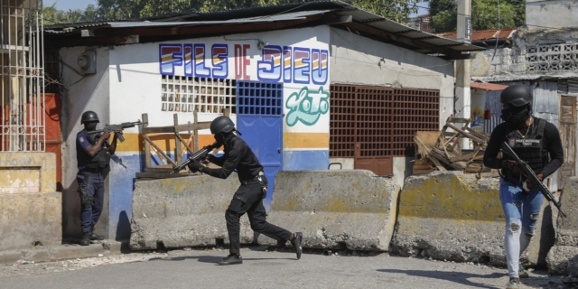 Δυνάμεις της Αστυνομίας στην πρωτεύουσα της Αϊτής