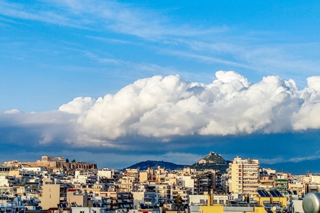 Ηλιοφάνεια στην Αθήνα