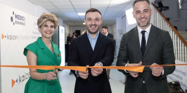 Kaizen Foundation: Εγκαινιάζει τη δράση του στη Ρουμανία με την ανακαίνιση πτέρυγας του Παιδιατρικού Νοσοκομείου του Πιτέστι