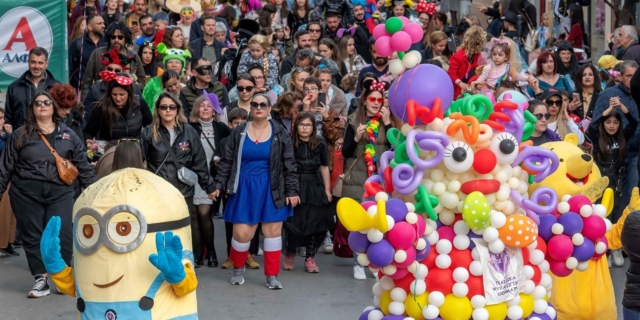 Εικόνες από το καρναβάλι στο Ρέθυμνο