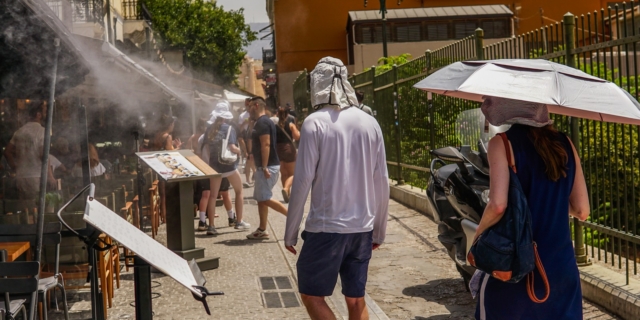 Υψηλές θερμοκρασίες στην Αθήνα