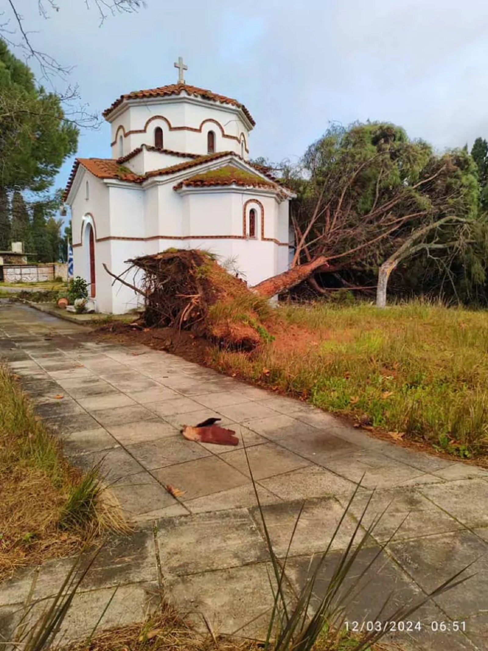 Ζημιές στο Μεσολόγγι