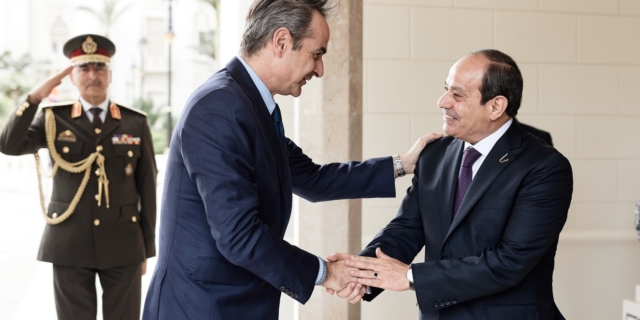 Επίσκεψη του Πρωθυπουργού Κυριάκου Μητσοτάκη στο Κάιρο