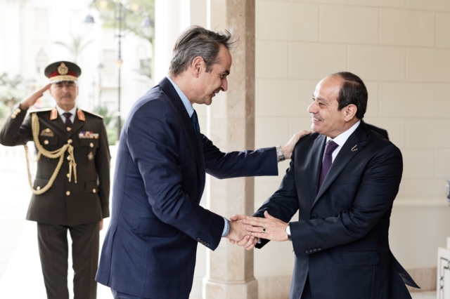 Επίσκεψη του Πρωθυπουργού Κυριάκου Μητσοτάκη στο Κάιρο