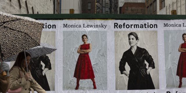 Η Monica Lewinsky ως μοντέλο