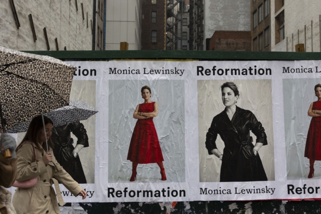 Η Monica Lewinsky ως μοντέλο