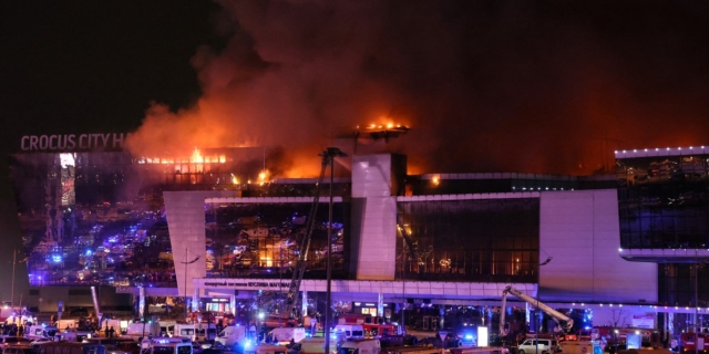 Εικόνες από το μακελειό στη Μόσχα