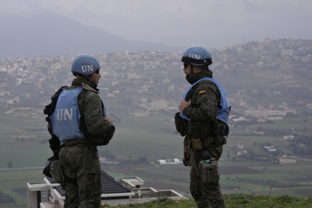 Ειρηνευτές του ΟΗΕ στον Λίβανο (φωτογραφία αρχείου)