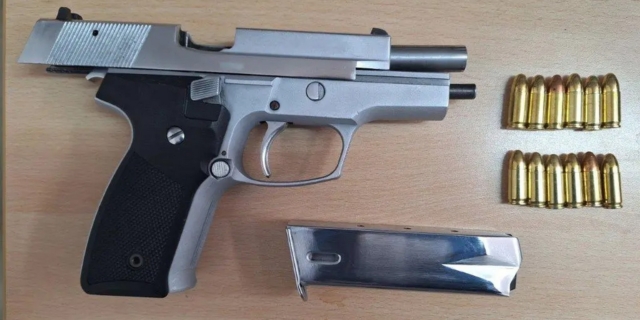 Το περίστροφο που χρησιμοποίησε ο 41χρονος κατά τη συμπλοκή στο Κολωνάκι