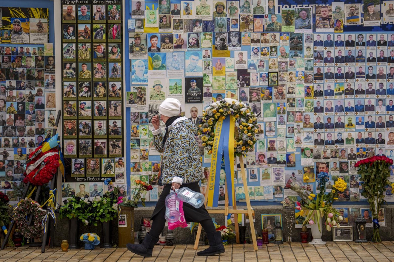 Μνημείο για τους Ουκρανούς πεσόντες στον πόλεμο