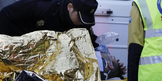 Σεβίλλη: Φορτηγό έπεσε πάνω σε σημείο ελέγχου της αστυνομίας