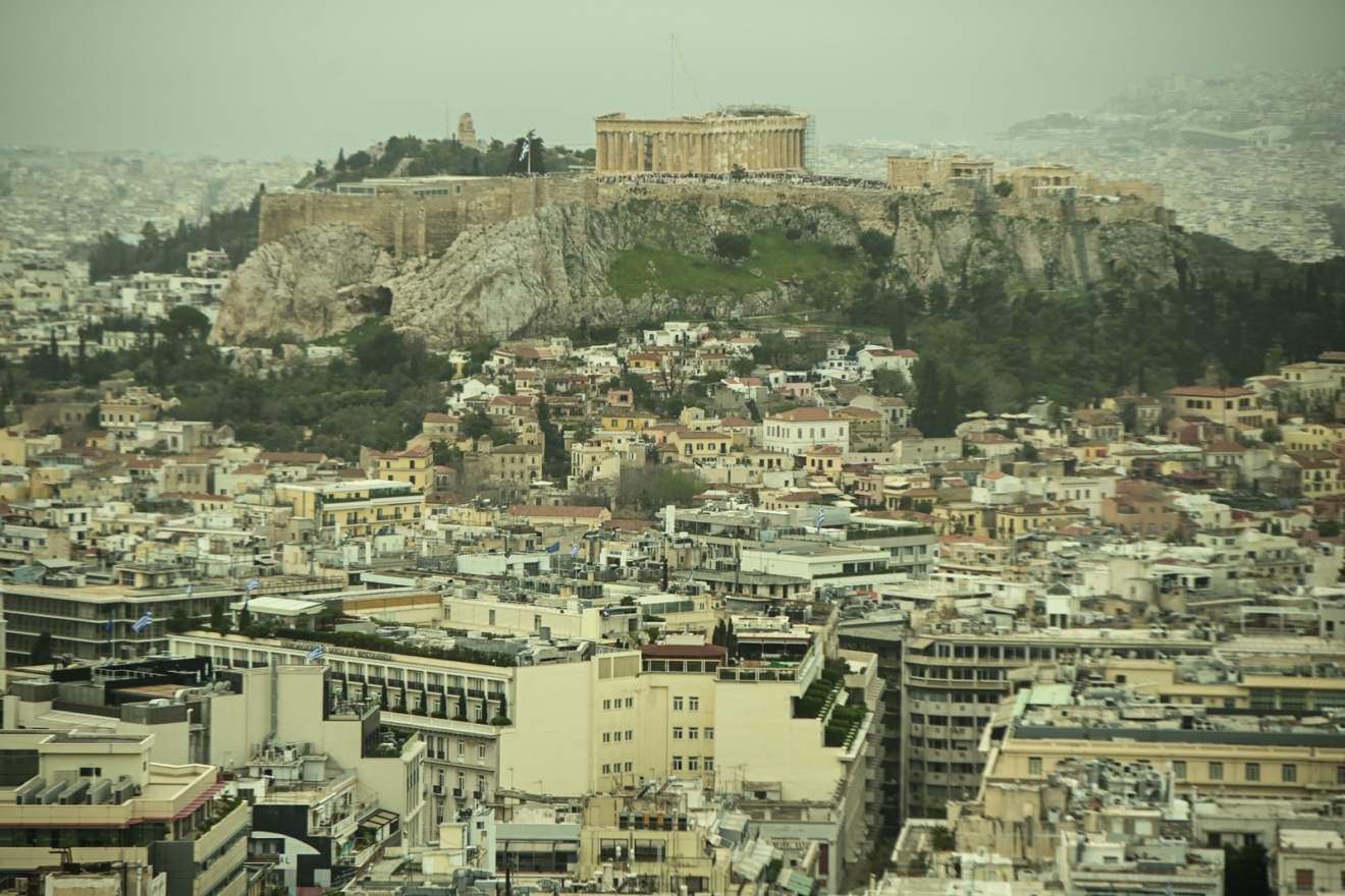 Αφρικανική σκόνη στην Αττική