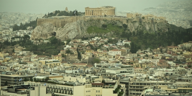 Αφρικανική σκόνη στην Αττική