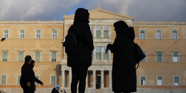 Κόσμος στο Σύνταγμα