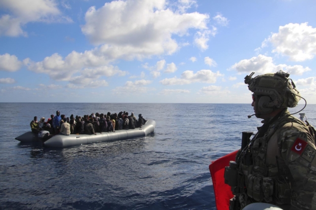 Σκάφος με μετανάστες ανοιχτά της Τουρκίας (αρχείου)