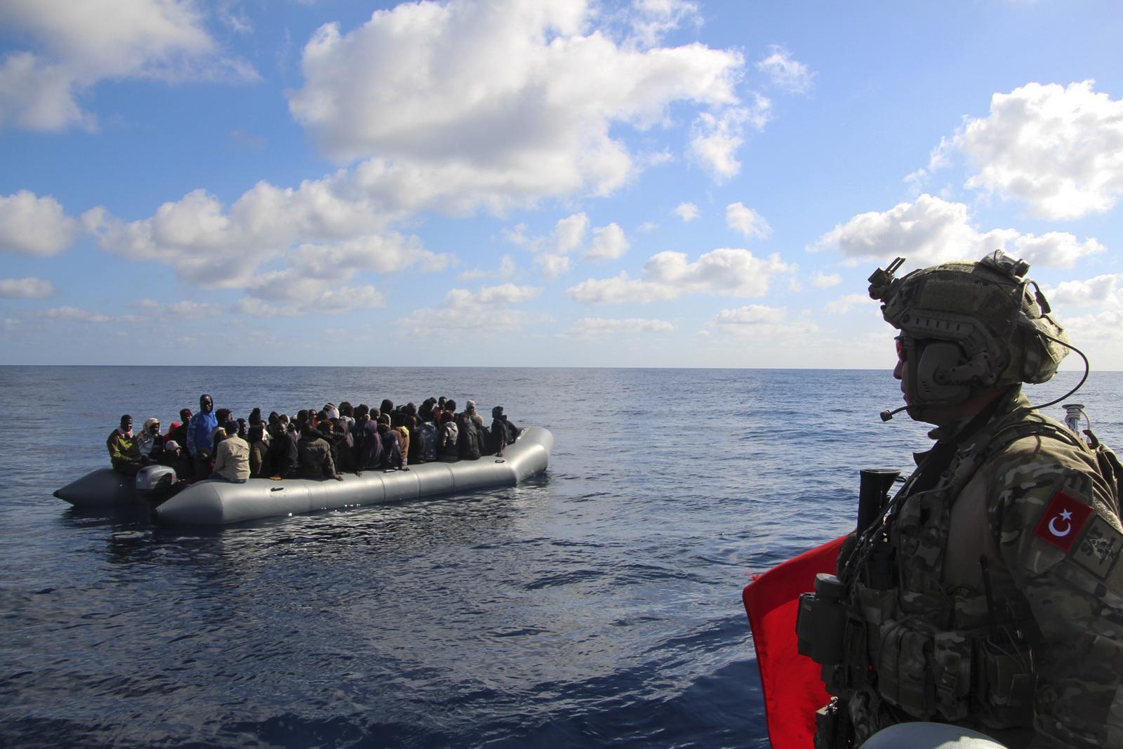 Σκάφος με μετανάστες ανοιχτά της Τουρκίας (αρχείου)