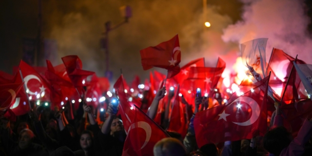 Πανηγυρισμοί στην Κωνσταντινούπολη