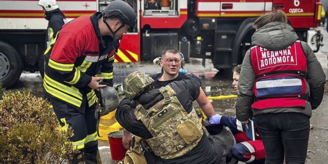 Βομβαρδισμοί στην Οδησσό