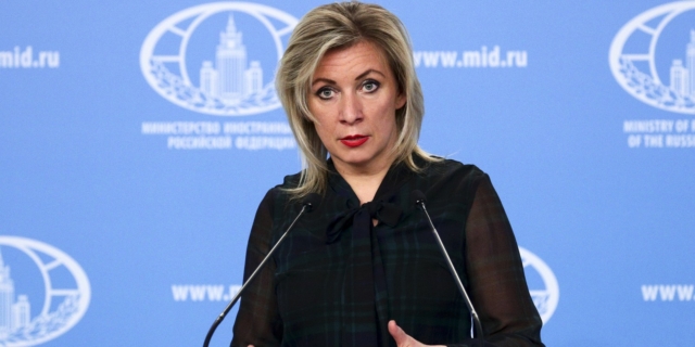 Η Μαρία Ζαχάροβα