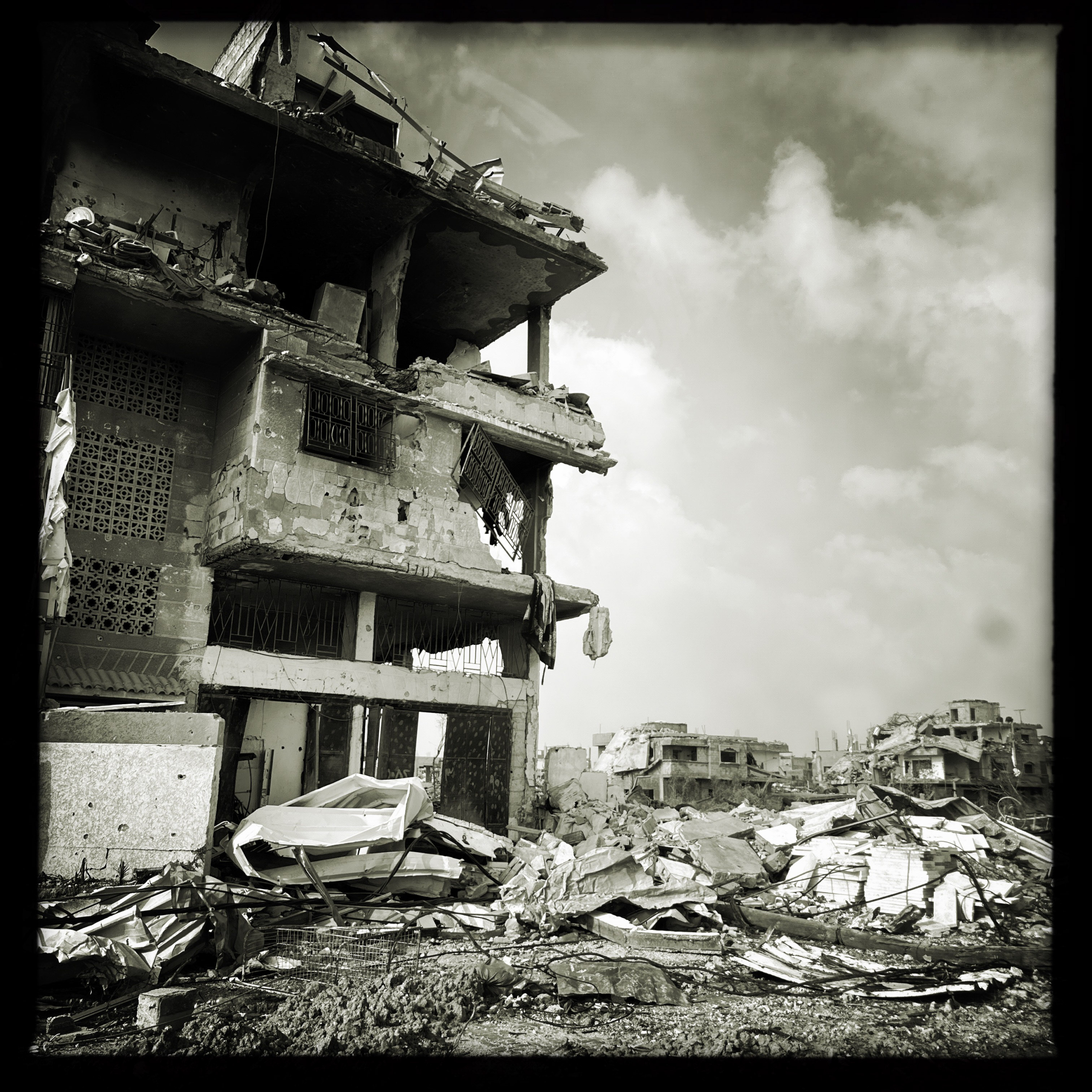 Βομβαρδισμοί κοντά στο Deir Al Balah, 6 Φεβρουαρίου 2024