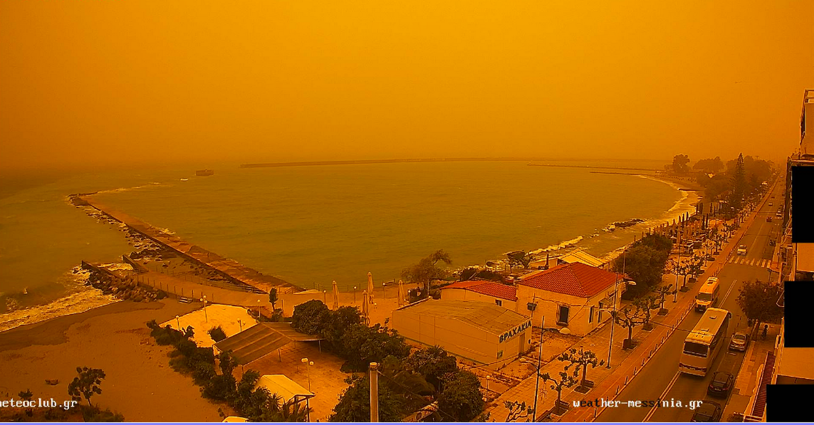 Αφρικανική σκόνη στην Καλαμάτα