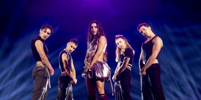 Η Μαρίνα Σάττι στην πρώτη τεχνική πρόβα της Eurovision 2024