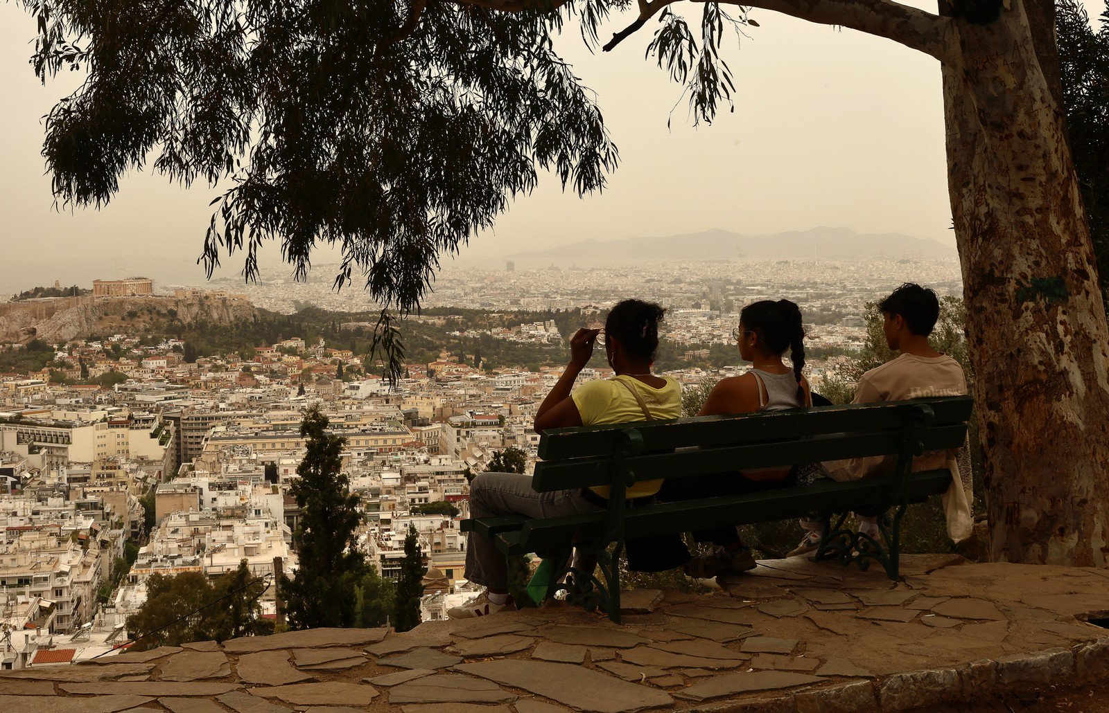 Αφρικανική σκόνη πάνω από την Αθήνα