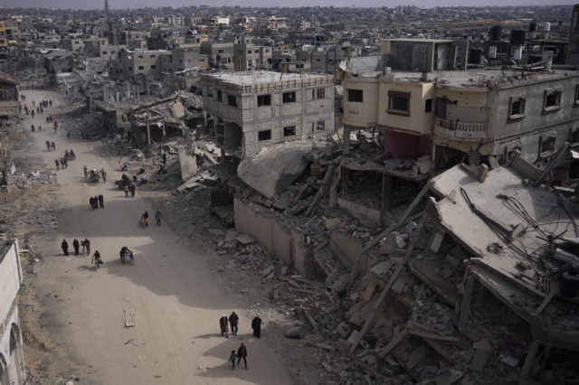 Καταστροφές μετά από ισραηλινή επιδρομή στη Γάζα