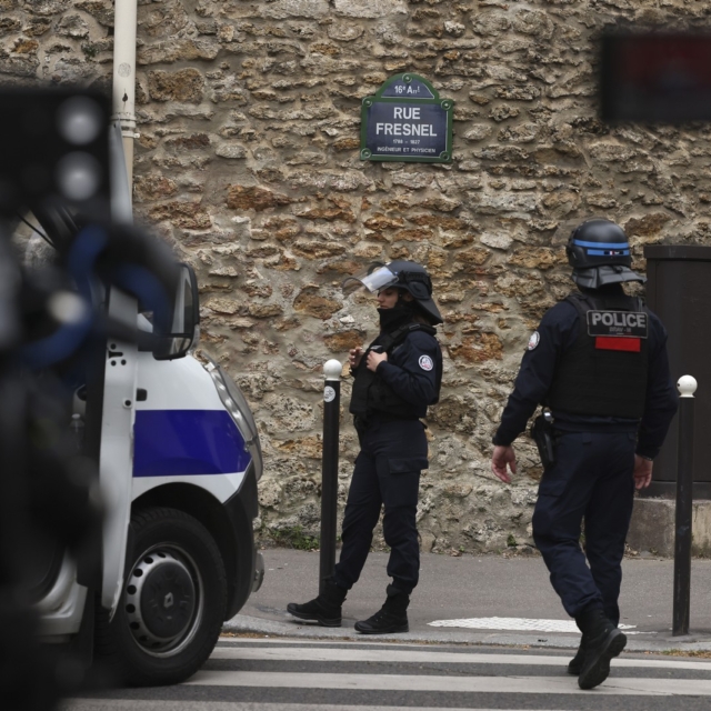Αστυνομικές δυνάμεις στο Παρίσι