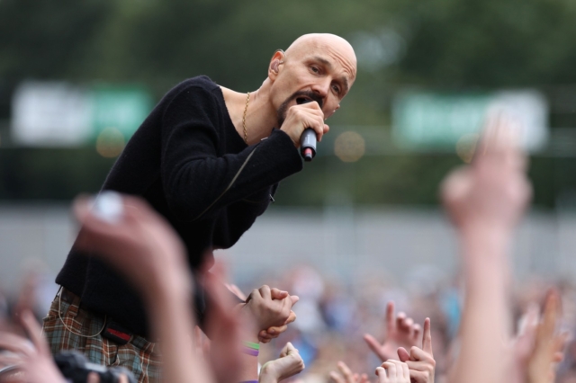 Ο Tim Booth των James