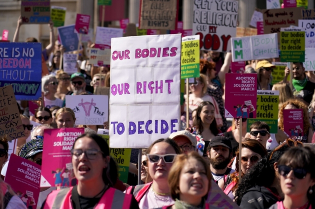 Διαδήλωση υπέρ του δικαιώματος στην άμβλωση