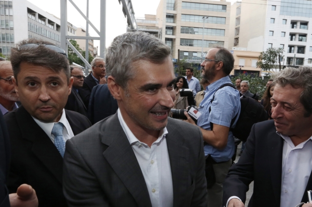 Ο Άρης Σπηλιωτόπουλος σε παλαιότερη προεκλογική συγκέντρωση