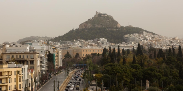 Ζέστη στην Αθήνα