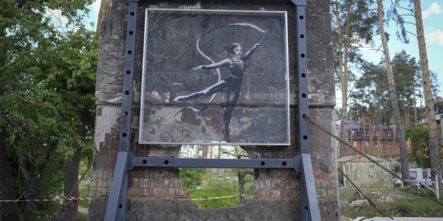 Το έργο του Banksy για τον πόλεμο στην Ουκρανία