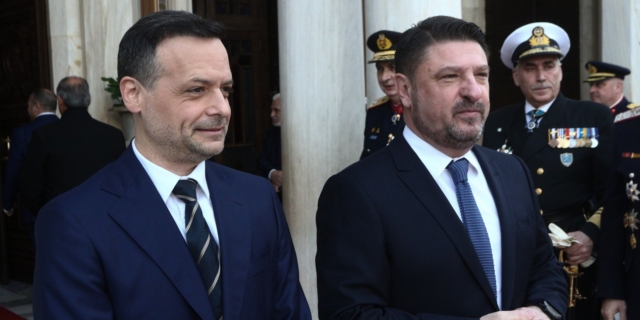 Χάρης Δούκας και Νίκος Χαρδαλιάς